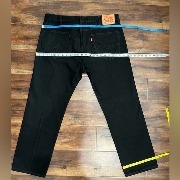 Original Levi’s 505 Regular Fit Men’s Black Jeans Brand New “NWOT” - Picture 9 of 16